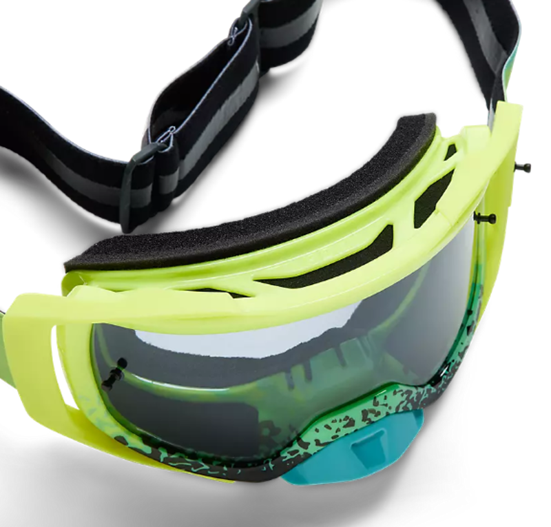 Fox Racing Airspace Horyzn Gray Lens Goggles in Fluorescent Yellow-2